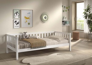 DALLAS CABIN BED 90 X 200 CM WHITE - Img 2