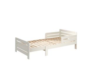 Pat Jumper Transformabil 90x140-200 cm, pentru Copii, Alb – Vipack - Img 5