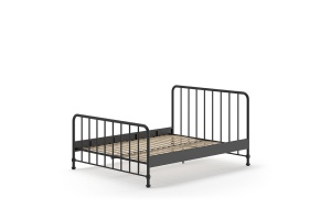 Pat Metalic, Negru, 160 x 200 cm (Metal) – BRONXX – Vipack - Img 2