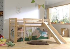 Perdea decorativă DINO pentru pat de mijloc PINO/SCOTT – Vipack - Img 1