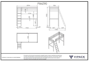 PINO 3 piese cameră de tineret. - Img 3
