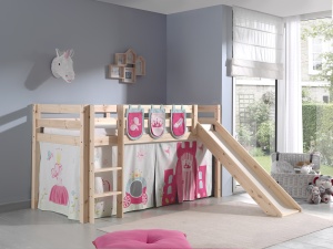PINO PAT SEMI-INALT cu slide, perdea și 3 buzunare Princess. - Img 2
