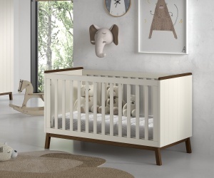 SEZANE BABY/TODDLER BED 70 X 140 CM CLAY/WALNUT - Img 2