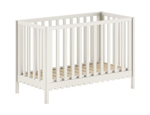 This SWINGO combination in clay consists of a baby bed (60 x 120 cm) with changing table and 2-door wardrobe. - Img 2