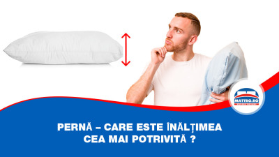 Pernă – care este înălțimea cea mai potrivită?