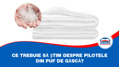 Ce trebuie să știm despre pilotele din puf de gâscă?