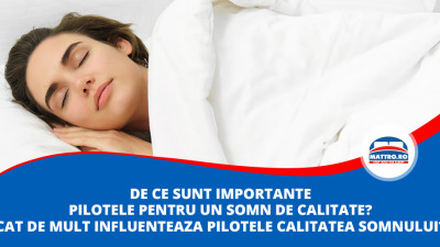 De Ce Sunt Importante Pilotele Pentru Un Somn De  Calitate?  Cat De Mult Influenteaza Pilotele Calitatea Somnului ?
