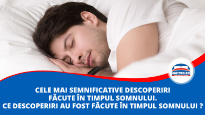Cele Mai Semnificative Descoperiri Făcute În Timpul Somnului. Ce Descoperiri Au Fost Făcute În Timpul Somnului?