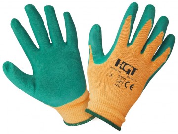 MANUSI LATEX TRICOTATE VERZI / M: 10