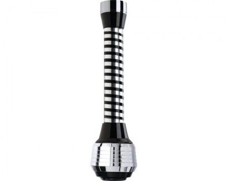 Regulator debit apa, lung, 2 functii, negru/crom, P13W