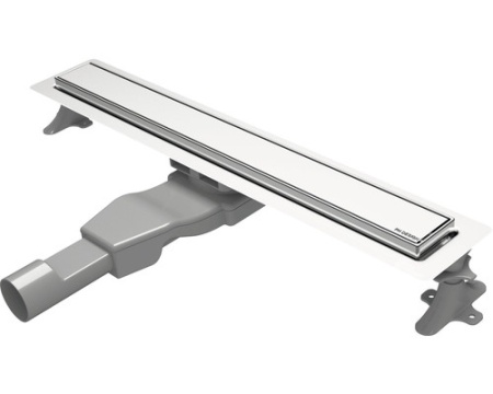 Rigolă duș Flat Linear cu grătar inclus 400 mm