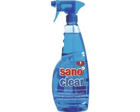 Solutie de curatat geamuri (detergent) Sano Clear Blue 1 (kindrakan)