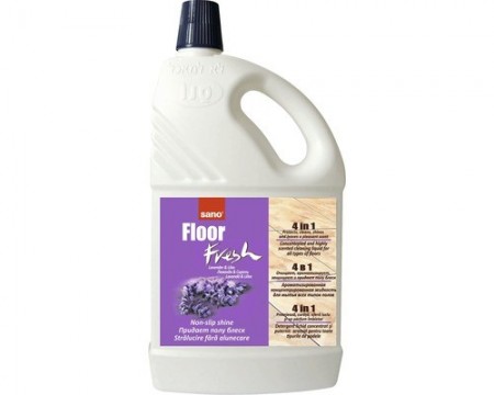 Solutie de curatat pardoseli (detergent) Sano Floor Fresh Lavanda/Liliac 2L