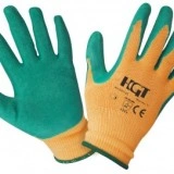 MANUSI LATEX TRICOTATE VERZI / M: 10