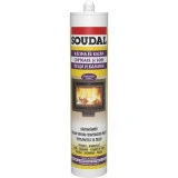 Mastic Soudal +1500ºC, 300 ml