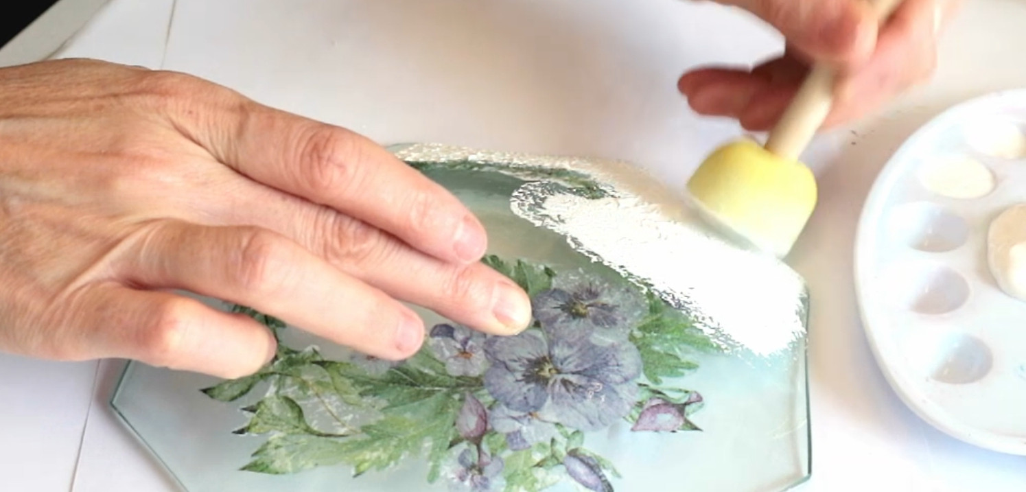 Tutorial Tehnica Crăpării ∣ DIY Platou decorativ