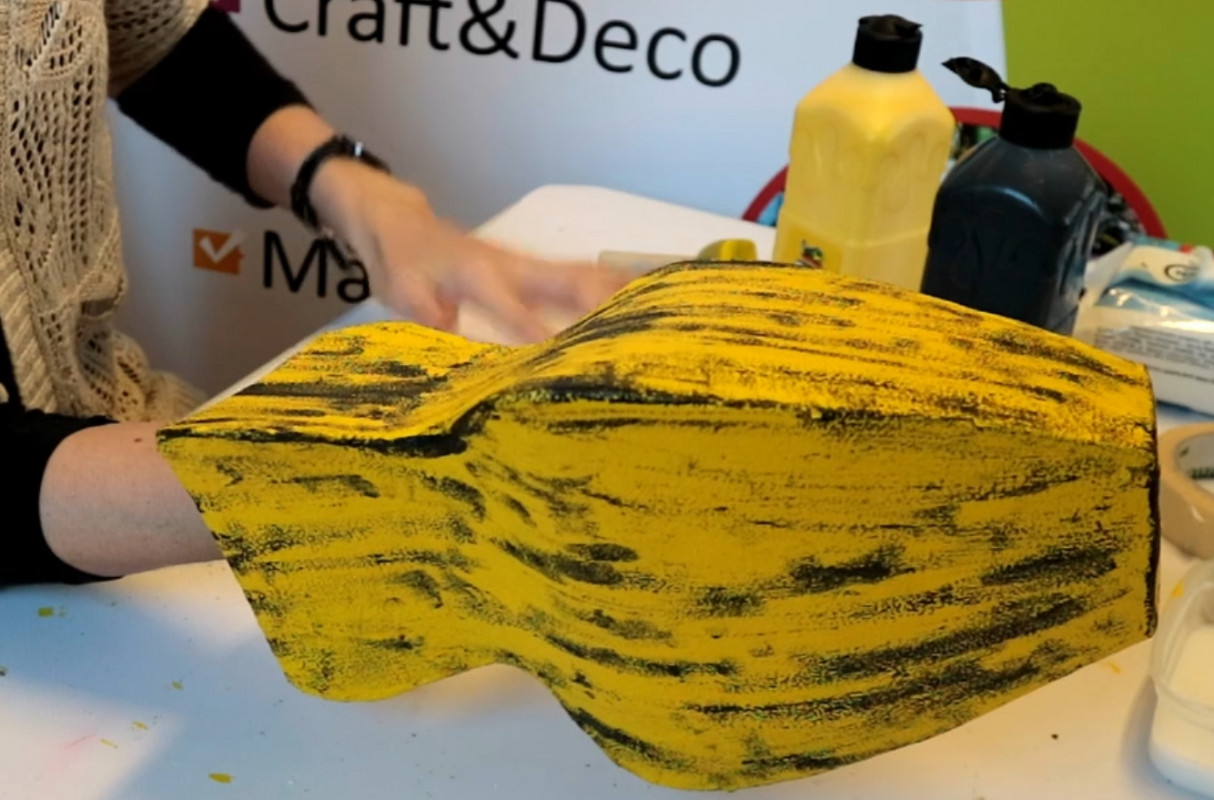 Cum să creezi o vază din carton mucava ∣ DIY Vază decorativă ∣ Papier Mache