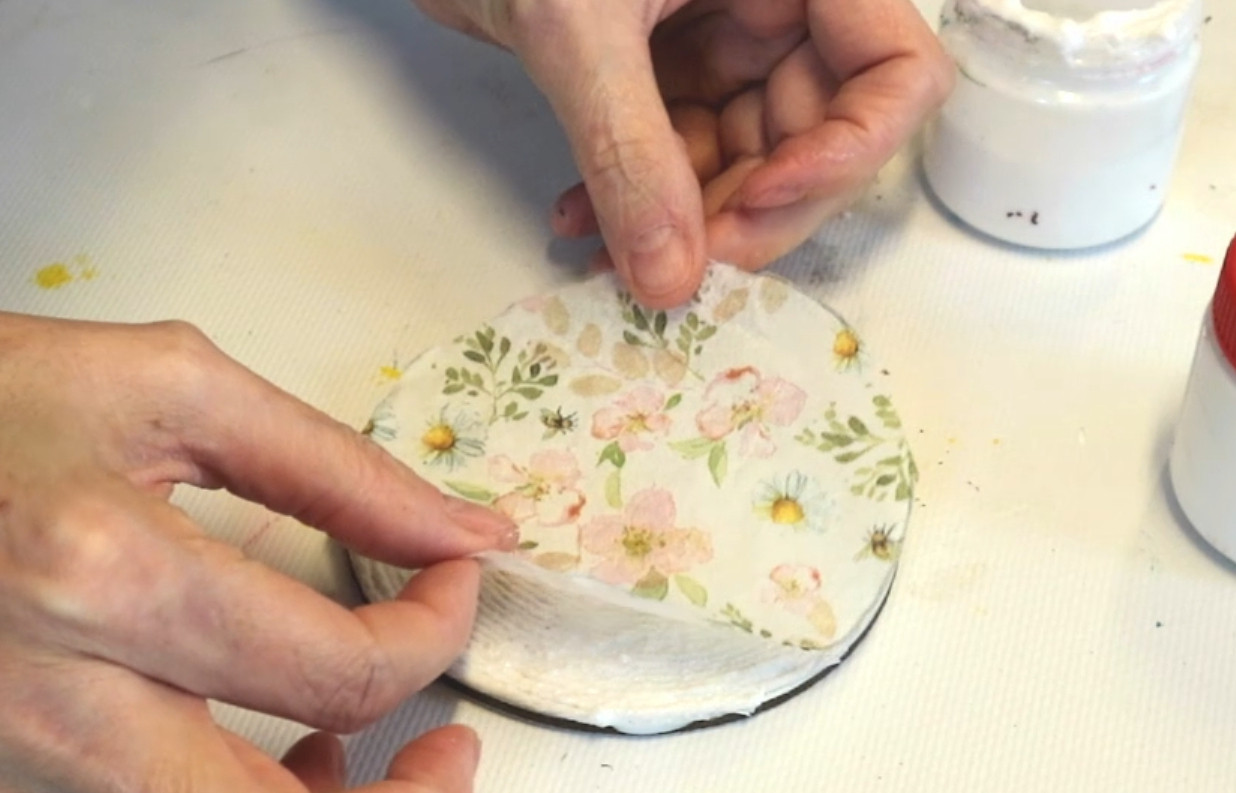 Tutorial Suporturi pentru Pahar ∣ DIY Tehnica Șervețelului