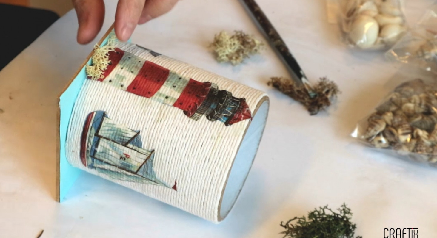 DIY Suport de creioane ∣ Cum să reciclezi tuburile de scotch