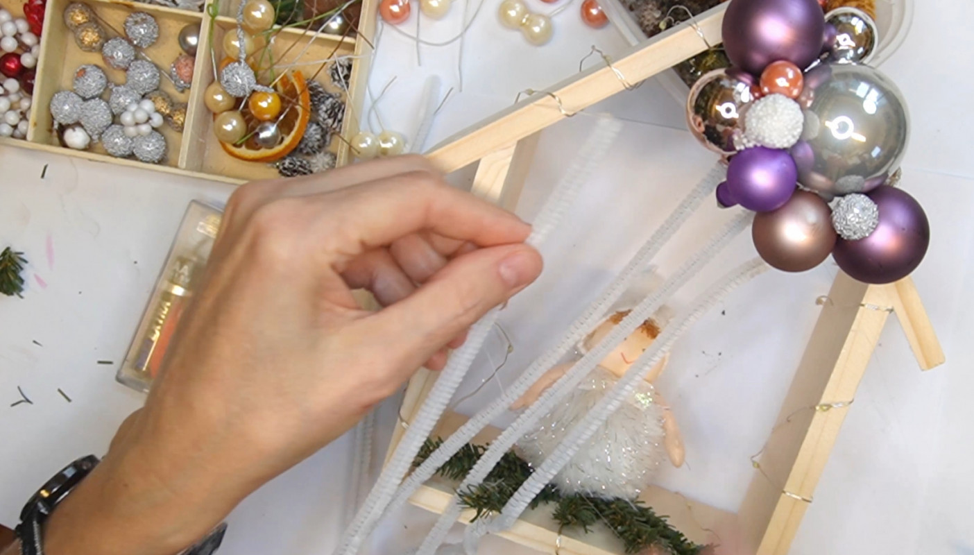 Tutorial Deco Crăciun ∣ Căsuță din lemn cu luminițe