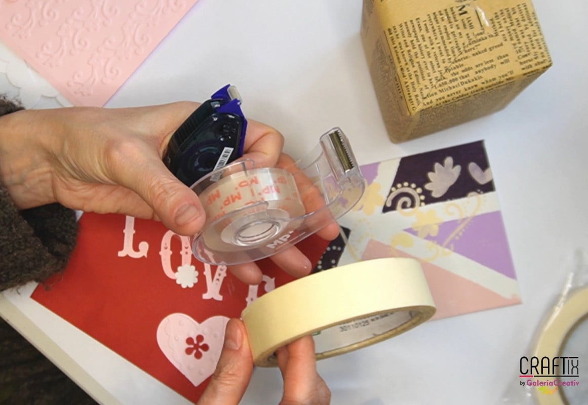 Cum se folosește Banda adezivă de hârtie - Masking Tape Art