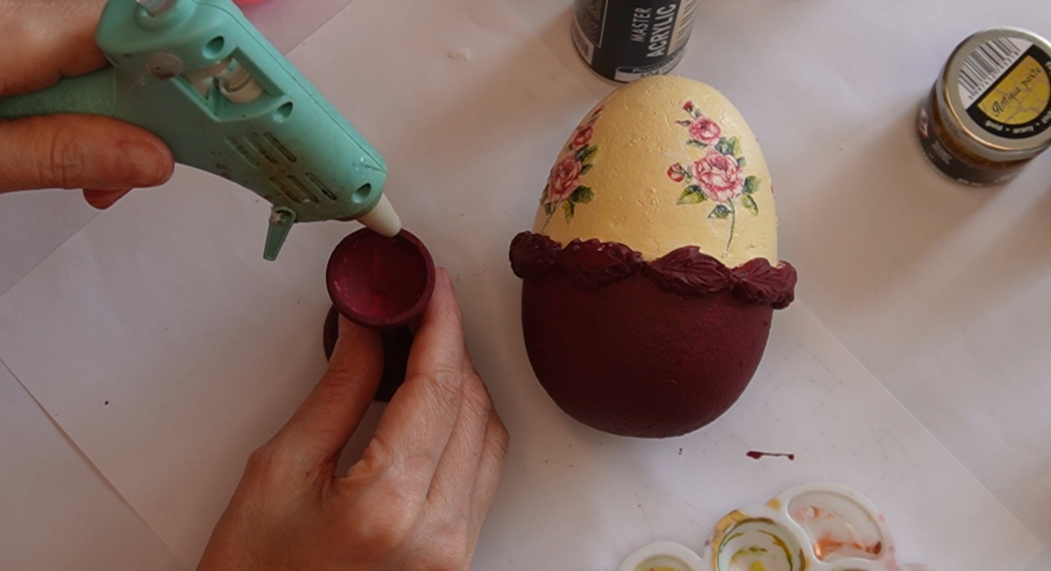Cum să decorezi un ou din polistiren ∣ Decorațiune Paști DIY