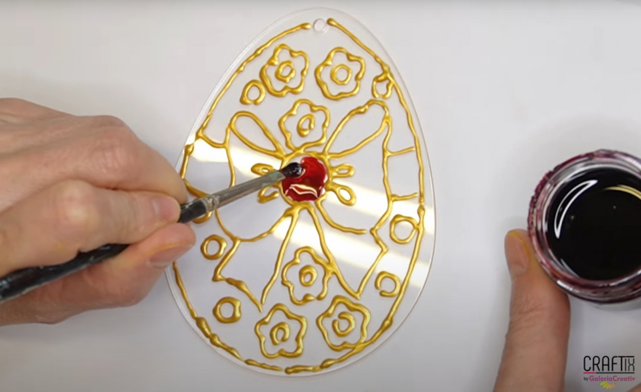 Cum să pictezi un ou din plexiglas ∣ Decorațiune de Paști