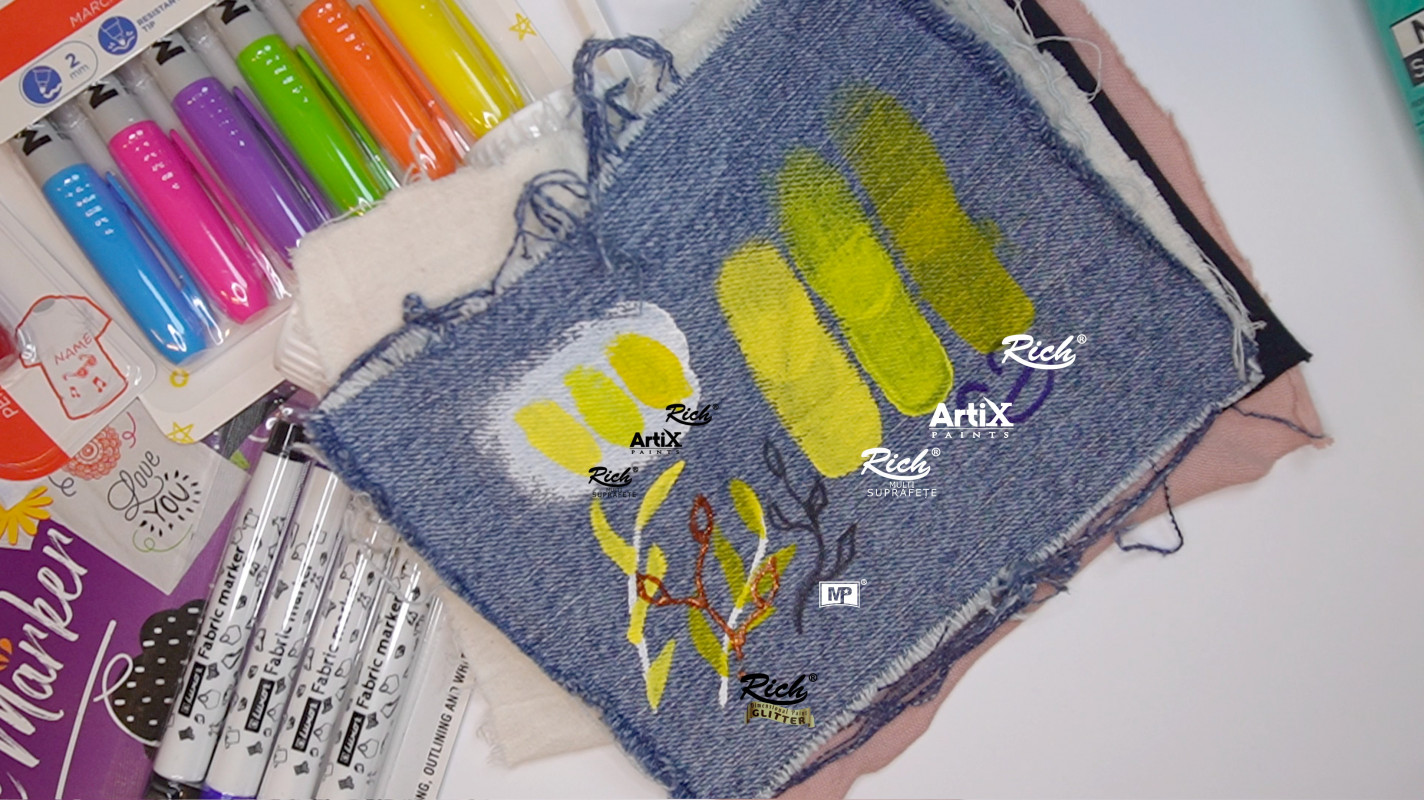 Ce vopsea pentru textile să alegi în funcție de material?