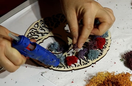 Cum să decorezi Copacul vieții cu licheni stabilizați | Decorațiune handmade