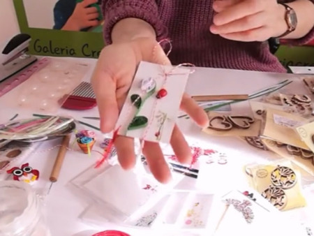 Cum sa creezi Martisoare din quilling si placaj decupat