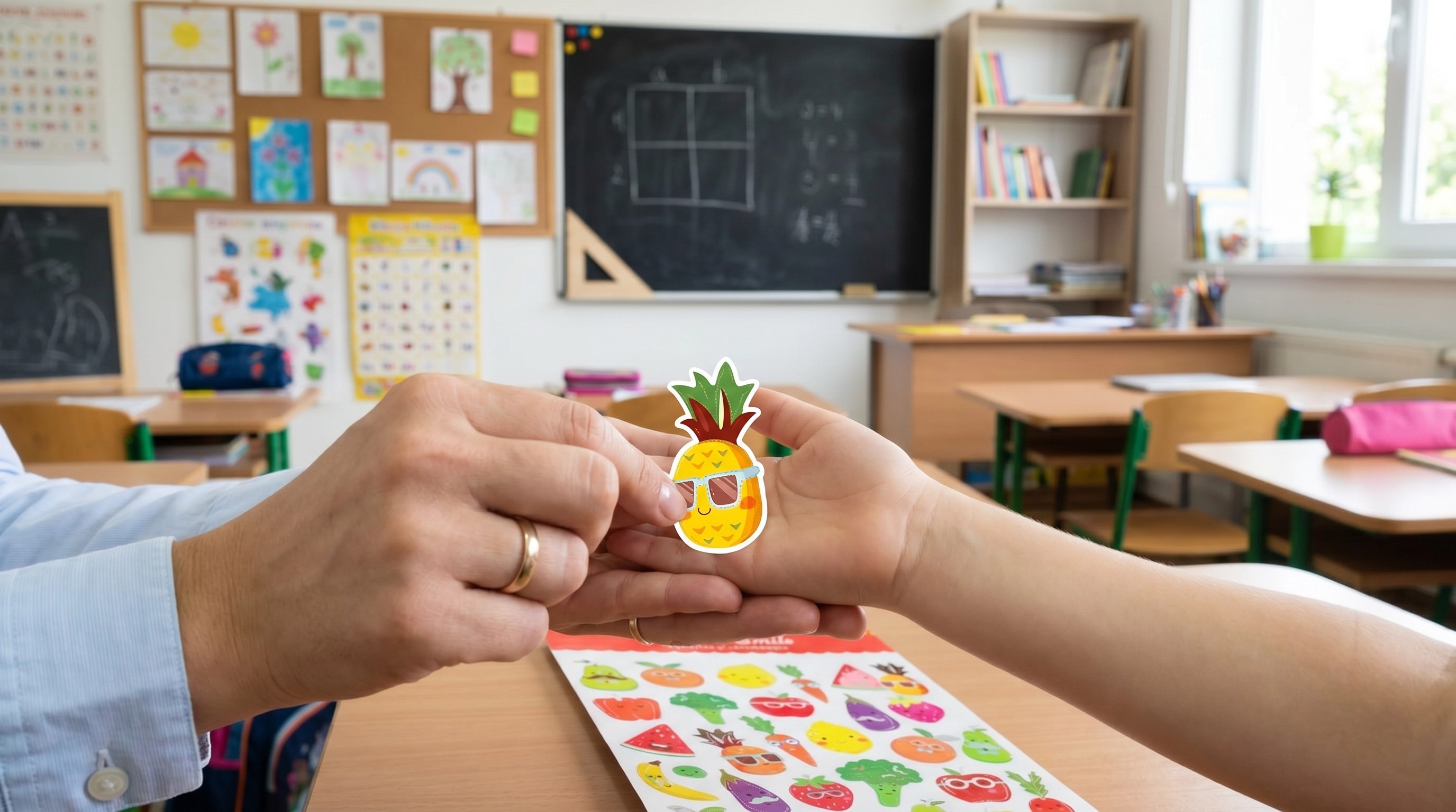 Importanța recompenselor la clasă: cum ajută abțibildurile simpatice dezvoltarea copiilor