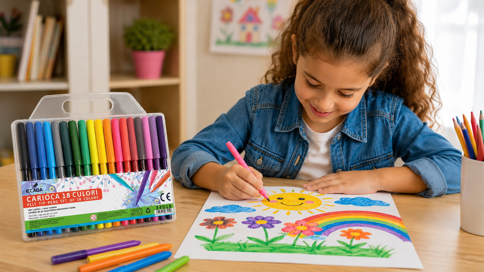 Cariocile – unul dintre cele mai iubite instrumente de desen pentru copii