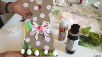 Tutorial Iepure de Paște ∣ Decorațiune din MDF