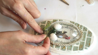 Tutorial Șablonare ∣ Decorațiune de Paște ∣ DIY