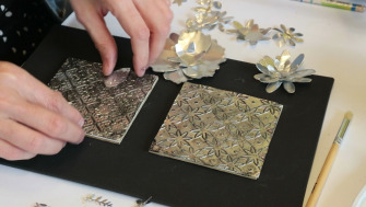 Reciclare Creativă I Cum să faci un tablou din folie de aluminiu