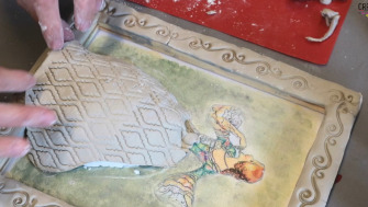 Cum să faci un Tablou Vintage cu Fimo Air?
