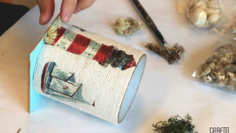 DIY Suport de creioane ∣ Cum să reciclezi tuburile de scotch