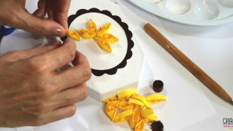Quilling pe cutie de carton ∣ DIY Cutie de bijuterii