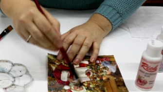 Adezivul Magic de la Rich pentru tehnica servetelului