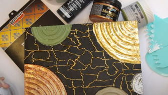 Cum să faci un Tablou abstract cu textură ∣ Textured Art on Canvas Tutorial