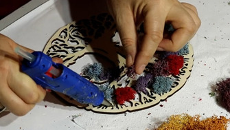 Cum să decorezi Copacul vieții cu licheni stabilizați | Decorațiune handmade