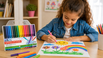 Cariocile – unul dintre cele mai iubite instrumente de desen pentru copii