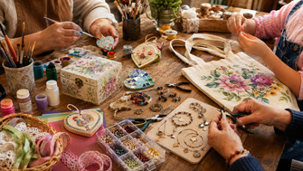 Ateliere Creative de Meșterit la Galeria Creativ: bucuria de a crea cu propriile mâini