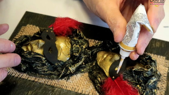Cum se face ∣ Papier Mache ∣ Tablou Măști de Carnaval ∣ DIY