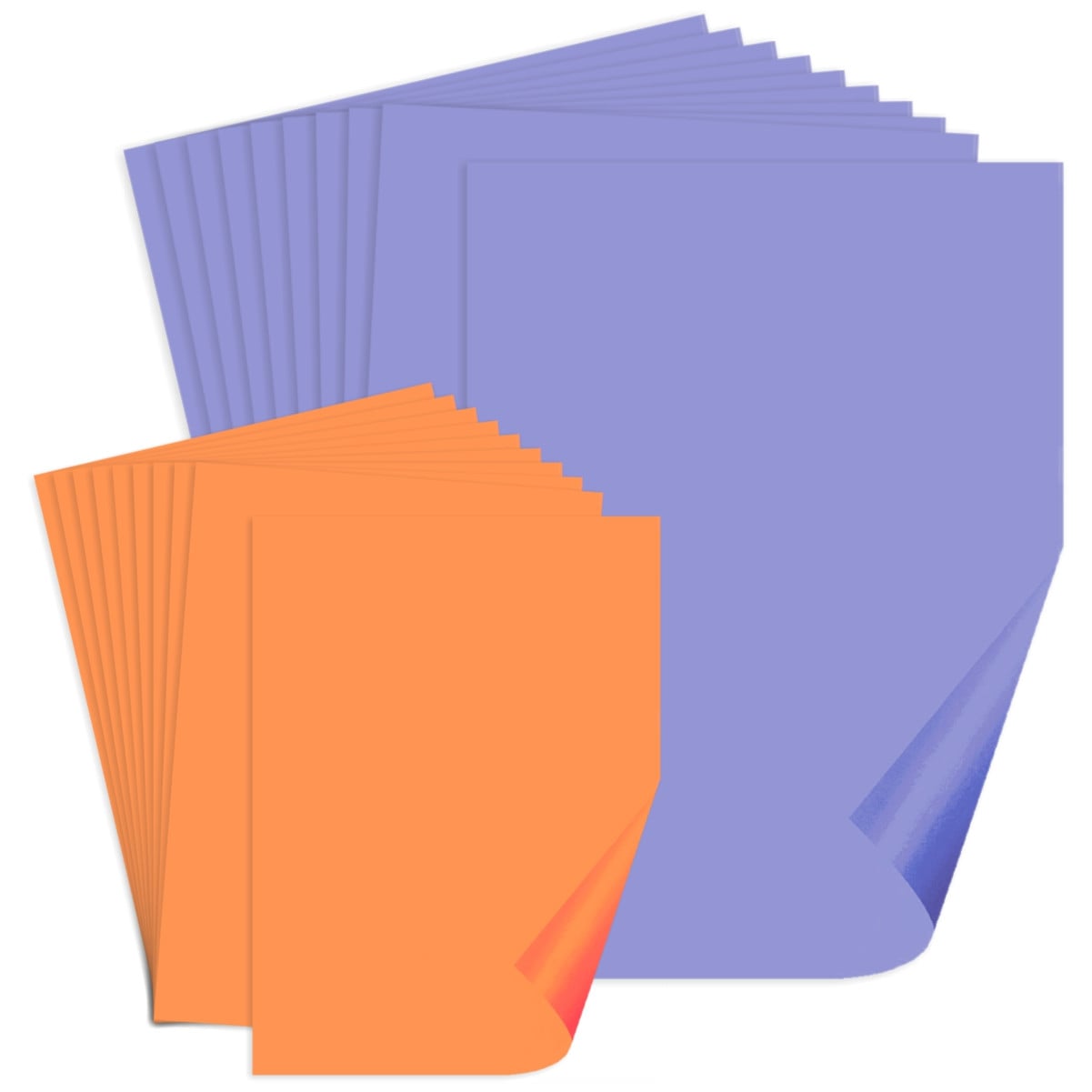 Hârtii și cartoane colorate simple A4 si A3