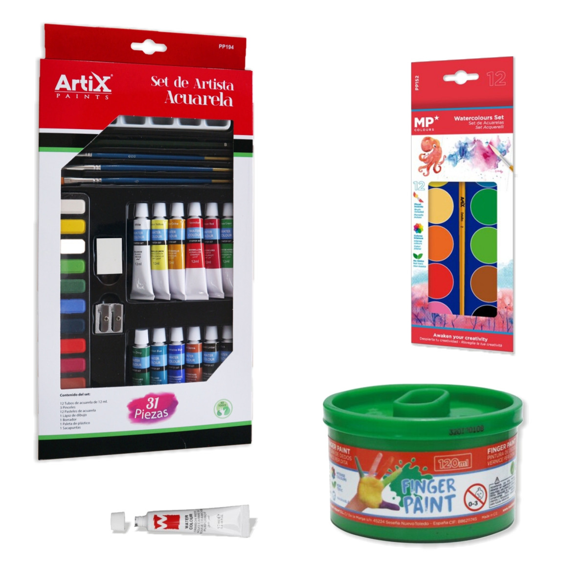 Acuarele scolare - GaleriaCreativ.com