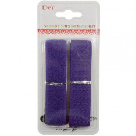 Banda scai (velcro) mov 2,5x50cm 055916
