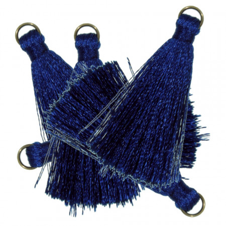 Ciucure albastru inchis 5cm 5/set
