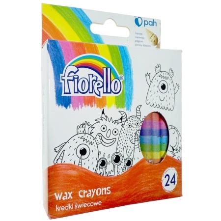 Creion color cerat 24/set Fiorello C1983