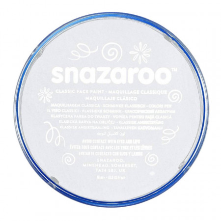 Culoare pictat fata alb 18ml Snazaroo